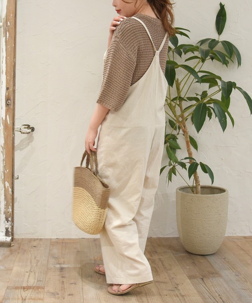 sango（sango）の「半コースガーター編みニットプルオーバー（ニット/セーター・レディース・ピンク/ベージュ系その他/モカ・FREE）」の12枚目の写真