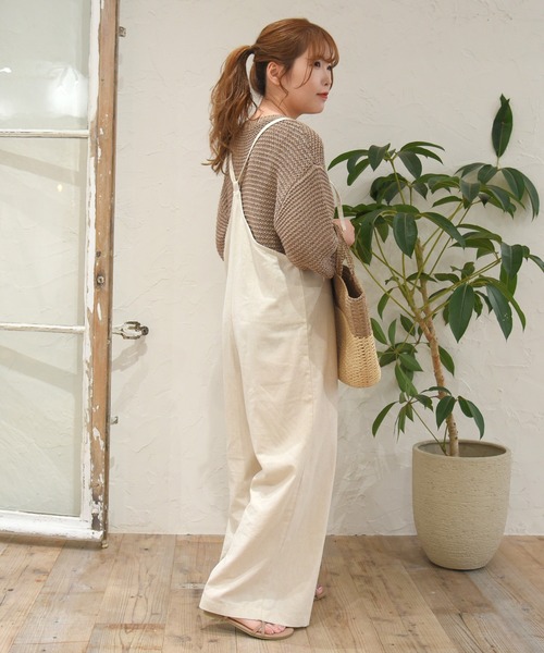 sango（sango）の「半コースガーター編みニットプルオーバー（ニット/セーター・レディース・ピンク/ベージュ系その他/モカ・FREE）」の22枚目の写真