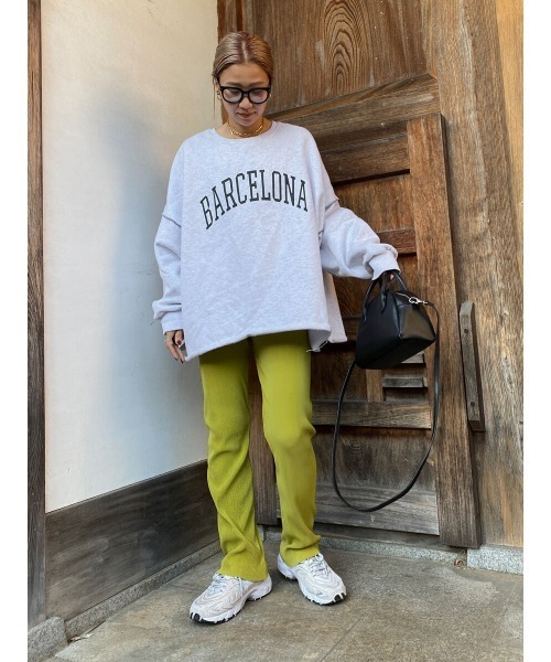 HEILIS(ヘイリス)の「《hideka select》プリーツストレートパンツ(その他パンツ・レディース・アイボリー/ライトグリーン/ブラック/グリーン/ピンク・FREE)」の18枚目の写真