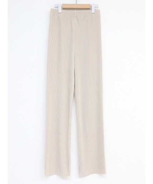 HEILIS(ヘイリス)の「《hideka select》プリーツストレートパンツ(その他パンツ・レディース・アイボリー/ライトグリーン/ブラック/グリーン/ピンク・FREE)」の22枚目の写真