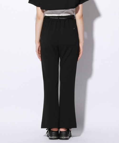 repipi armario（レピピ アルマリオ）の「ベルトツキジョーゼットセミフレアパンツ（その他パンツ・キッズ・ブラック・SMALL/MEDIUM/LARGE）」の10枚目の写真