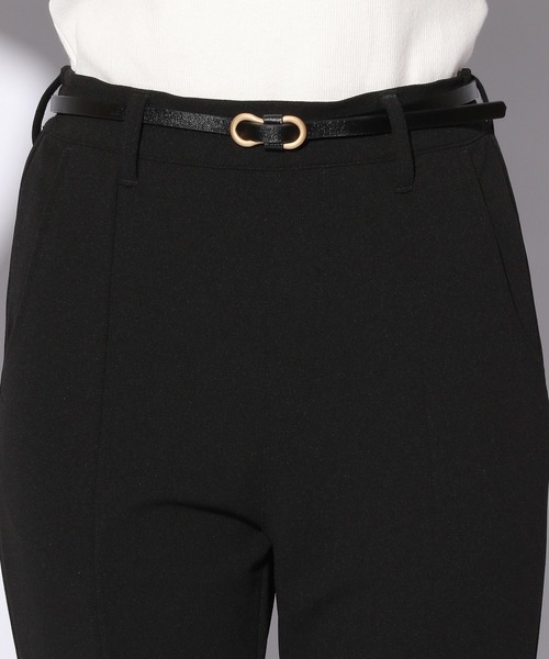 repipi armario（レピピ アルマリオ）の「ベルトツキジョーゼットセミフレアパンツ（その他パンツ・キッズ・ブラック・SMALL/MEDIUM/LARGE）」の9枚目の写真