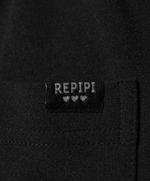 repipi armario（レピピ アルマリオ）の「ベルトツキジョーゼットセミフレアパンツ（その他パンツ・キッズ・ブラック・SMALL/MEDIUM/LARGE）」の5枚目の写真