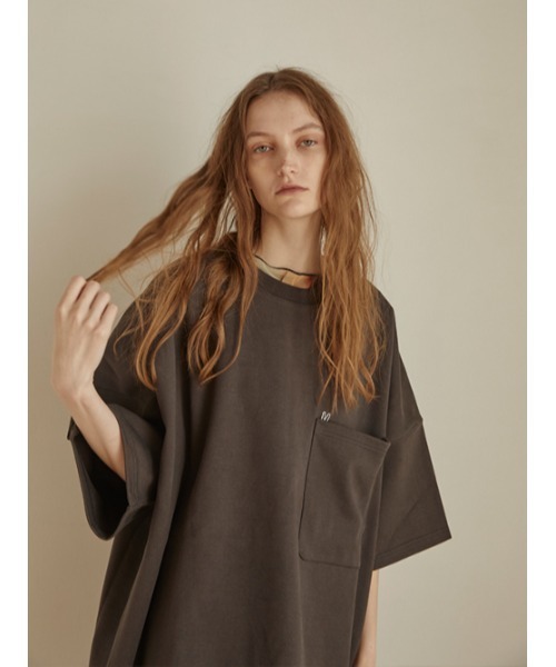 AMAIL(アマイル)の「AM ethic peaceful cloth(Tシャツ/カットソー・レディース・ベージュ/アイボリー/ブラック・FREE)」の13枚目の写真