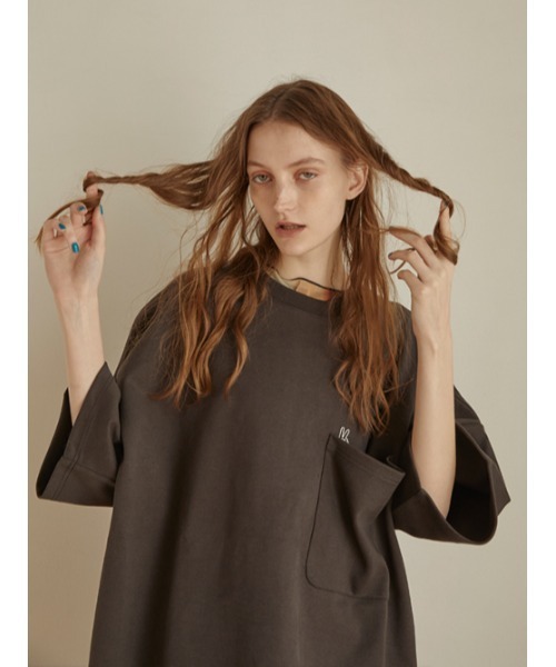 AMAIL(アマイル)の「AM ethic peaceful cloth(Tシャツ/カットソー・レディース・ベージュ/アイボリー/ブラック・FREE)」の16枚目の写真