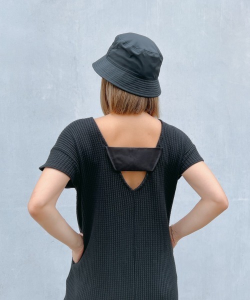 Vicente（ヴィセンテ）の「Comfy waffle maxi（ワンピース・レディース・ブラック/ベージュ/イエロー・FREE）」の21枚目の写真