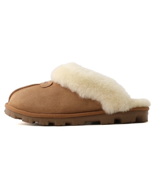 UGG（アグ）の「UGG W COQUETTE / アグ コケット（サンダル・レディース・ブラウン・24.0cm/25.0cm/23.0cm/22.0cm）」の3枚目の写真