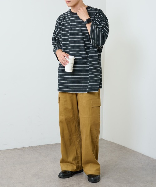 COLONY 2139（コロニートゥーワンスリーナイン）の「ワイドカーゴパンツ（その他パンツ・メンズ・ベージュ/カーキ・MEDIUM/LARGE）」の3枚目の写真