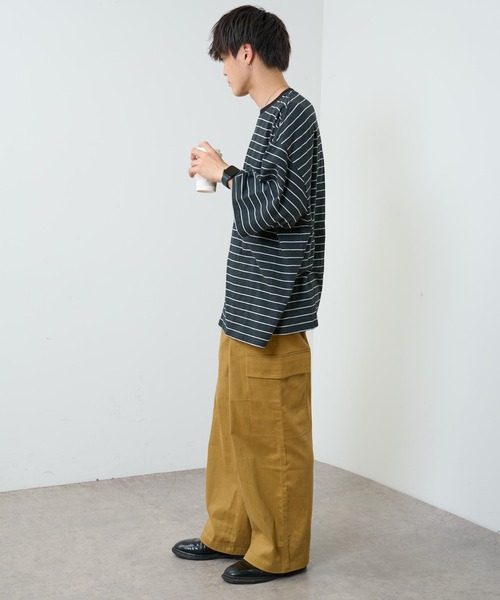 COLONY 2139（コロニートゥーワンスリーナイン）の「ワイドカーゴパンツ（その他パンツ・メンズ・ベージュ/カーキ・MEDIUM/LARGE）」の11枚目の写真