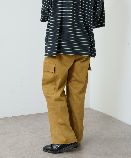 COLONY 2139（コロニートゥーワンスリーナイン）の「ワイドカーゴパンツ（その他パンツ・メンズ・ベージュ/カーキ・MEDIUM/LARGE）」の18枚目の写真