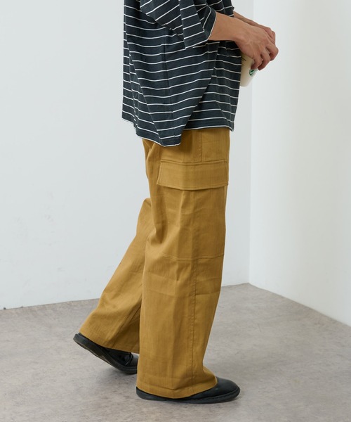 COLONY 2139（コロニートゥーワンスリーナイン）の「ワイドカーゴパンツ（その他パンツ・メンズ・ベージュ/カーキ・MEDIUM/LARGE）」の5枚目の写真