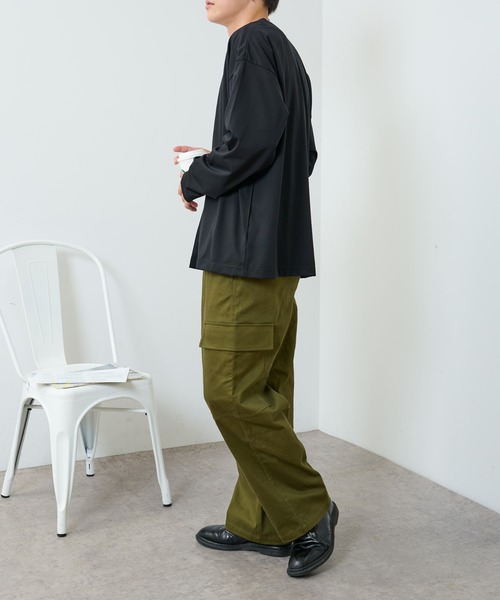 COLONY 2139（コロニートゥーワンスリーナイン）の「ワイドカーゴパンツ（その他パンツ・メンズ・ベージュ/カーキ・MEDIUM/LARGE）」の4枚目の写真