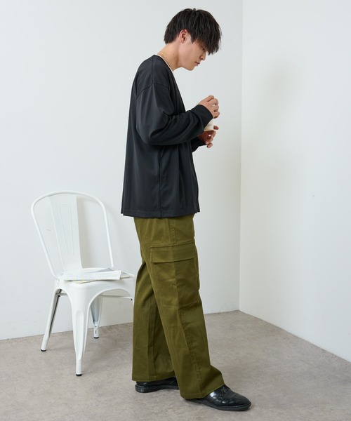 COLONY 2139（コロニートゥーワンスリーナイン）の「ワイドカーゴパンツ（その他パンツ・メンズ・ベージュ/カーキ・MEDIUM/LARGE）」の8枚目の写真