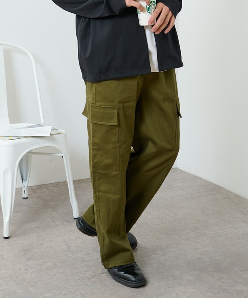 COLONY 2139（コロニートゥーワンスリーナイン）の「ワイドカーゴパンツ（その他パンツ・メンズ・ベージュ/カーキ・MEDIUM/LARGE）」の22枚目の写真