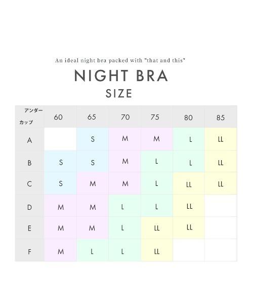 izumi BODY LABO（イズミボディラボ）の「ナイトブラ（ナイトブラ・レディース・ライトグレー/ブラック/ネイビー/ローズ・L/LL/S/M）」の16枚目の写真