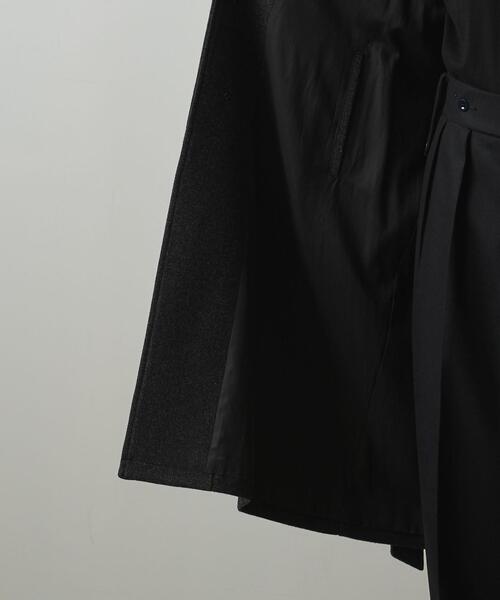 Steven Alan(スティーブンアラン)の「<Steven Alan> COOKIE CLTH BALMACAAN COAT -BOLD/コート(ステンカラーコート・メンズ・ダークグリーン/ダークグレー・L/XL/M/S)」の11枚目の写真