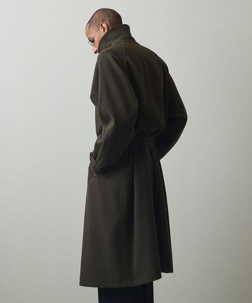 Steven Alan(スティーブンアラン)の「<Steven Alan> COOKIE CLTH BALMACAAN COAT -BOLD/コート(ステンカラーコート・メンズ・ダークグリーン/ダークグレー・L/XL/M/S)」の20枚目の写真