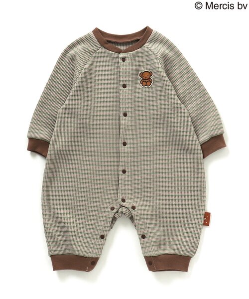 Miffy( ミッフィー)の「WEB限定 miffyワッフルカバーオール(ロンパース・キッズ・ブラウン/ピンク/アイボリー/マスタード・80/70)」の17枚目の写真