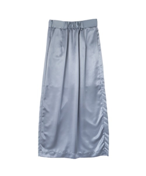 AMAIL(アマイル)の「Shiny slit midi skirt(スカート・レディース・グリーン/ブルー・FREE)」の15枚目の写真