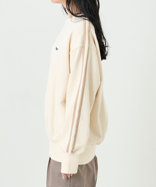 FREAK'S STORE(フリークスストア)の「TOWN CRAFT × FREAK'S STORE/タウンクラフト 別注 ラインスウェット 限定展開(スウェット・レディース・ネイビー/オフホワイト・フリ-)」の17枚目の写真