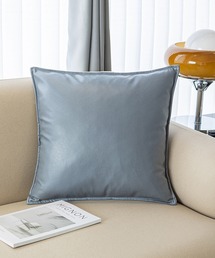 aimoha（アイモハ）の「フェイクレザーを使用した高級感のある クッションカバー 40X40cm（クッション/クッションカバー）」