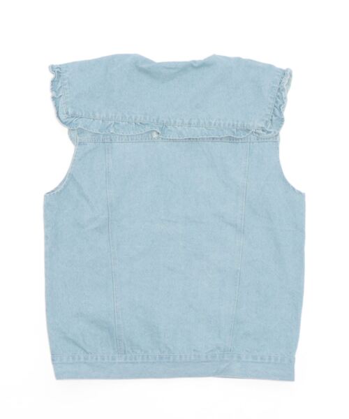 Narcissus(ナルシス)の「【WEBSTORE 限定商品】フリルカラーデニムジャケット(デニムジャケット・レディース・ブルー・FREE)」の5枚目の写真
