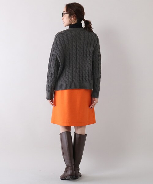 UNTITLED（アンタイトル）の「◇ウールミックス ケーブルニット