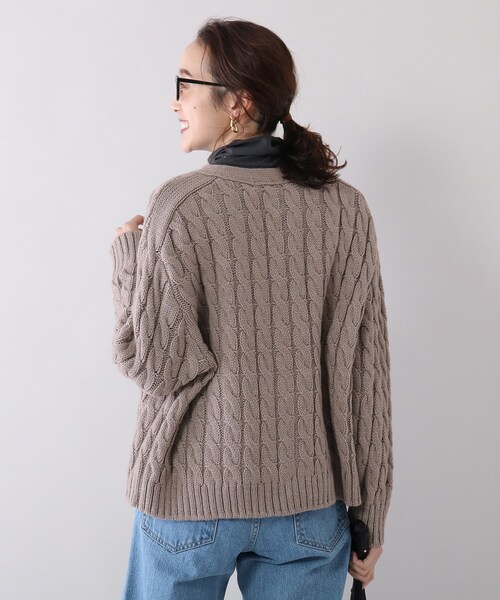 UNTITLED（アンタイトル）の「◇ウールミックス ケーブルニット