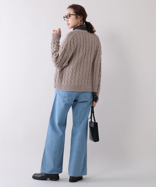 UNTITLED（アンタイトル）の「◇ウールミックス ケーブルニット