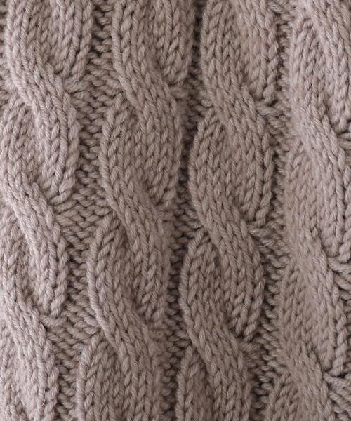UNTITLED（アンタイトル）の「◇ウールミックス ケーブルニット