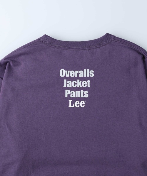 Lee（リー）の「【Lee】ミニバックロゴロンＴ（Tシャツ/カットソー・メンズ・パープル・XL/L/M）」の9枚目の写真