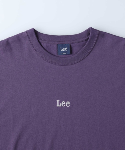 Lee（リー）の「【Lee】ミニバックロゴロンＴ（Tシャツ/カットソー・メンズ・パープル・XL/L/M）」の10枚目の写真