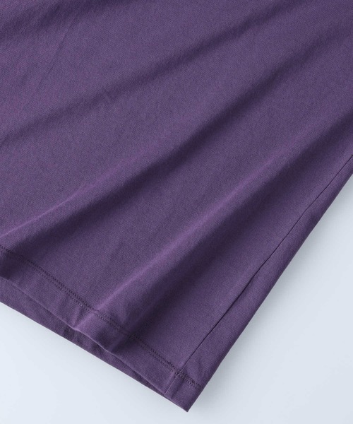 Lee（リー）の「【Lee】ミニバックロゴロンＴ（Tシャツ/カットソー・メンズ・パープル・XL/L/M）」の11枚目の写真