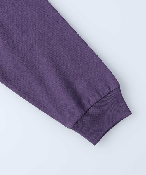 Lee（リー）の「【Lee】ミニバックロゴロンＴ（Tシャツ/カットソー・メンズ・パープル・XL/L/M）」の12枚目の写真