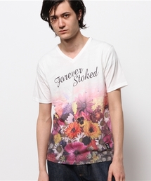 VENCEEXCHANGE | R 花柄グラデーションTシャツ         (Tシャツ/カットソー)