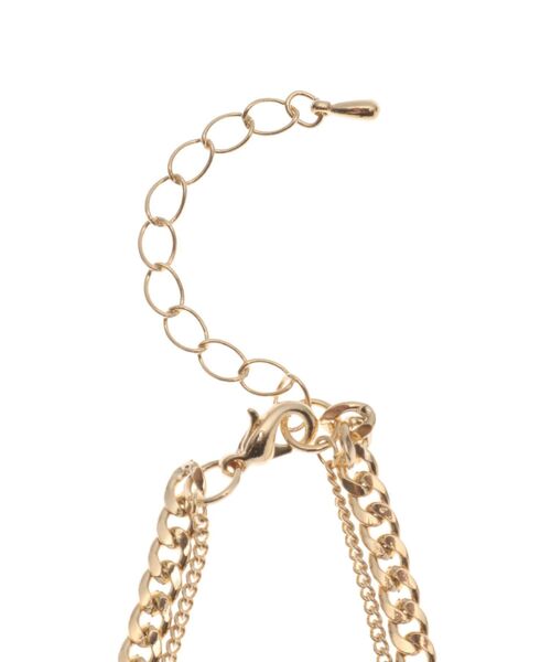 EVRIS（エヴリス）の「SIMPLE CHAIN 2連ネックレス（ネックレス・レディース・シルバー/ゴールド・FREE）」の7枚目の写真