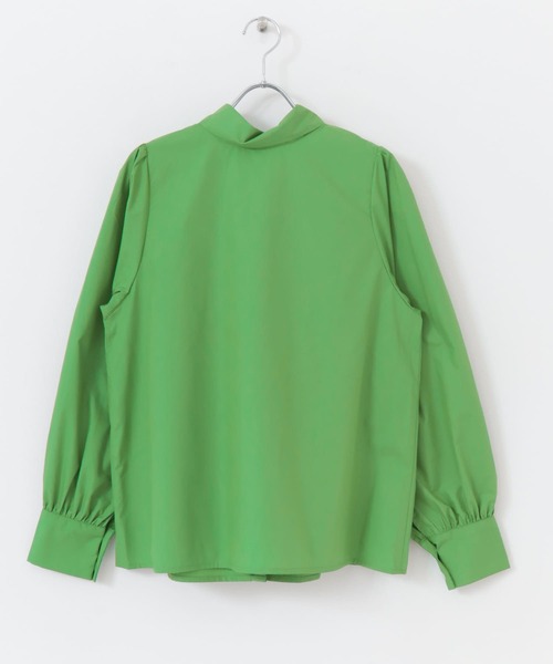 HEYUMM（ヘユム）の「2WAYボウタイブラウス（シャツ/ブラウス・レディース・オフホワイト/グリーン/ピンク系その他・ONE）」の7枚目の写真