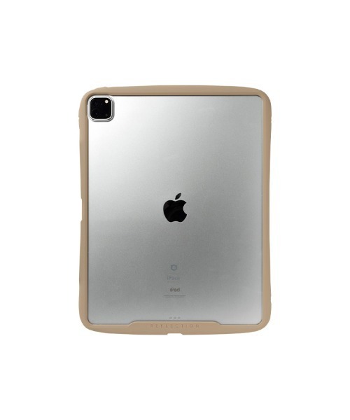 iFace（アイフェイス）の「iPad Pro 12.9inch(第5世代)専用 iFace Reflection ポリカーボネート クリアケース ipadproケース（PC・タブレットケース・レディース・ブラック/ベージュ・B）」の4枚目の写真