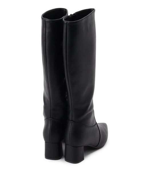 SHOO・LA・RUE(シューラルー)の「◆ポインテッドロングブーツ(ブーツ・レディース・ブラック・35/45)」の6枚目の写真