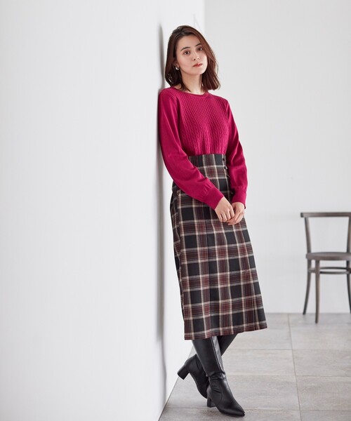 SHOO・LA・RUE(シューラルー)の「◆ポインテッドロングブーツ(ブーツ・レディース・ブラック・35/45)」の12枚目の写真