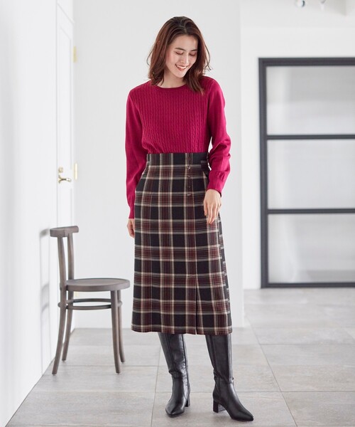 SHOO・LA・RUE(シューラルー)の「◆ポインテッドロングブーツ(ブーツ・レディース・ブラック・35/45)」の13枚目の写真