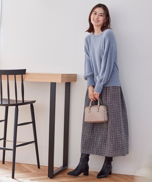 SHOO・LA・RUE(シューラルー)の「◆ポインテッドロングブーツ(ブーツ・レディース・ブラック・35/45)」の14枚目の写真