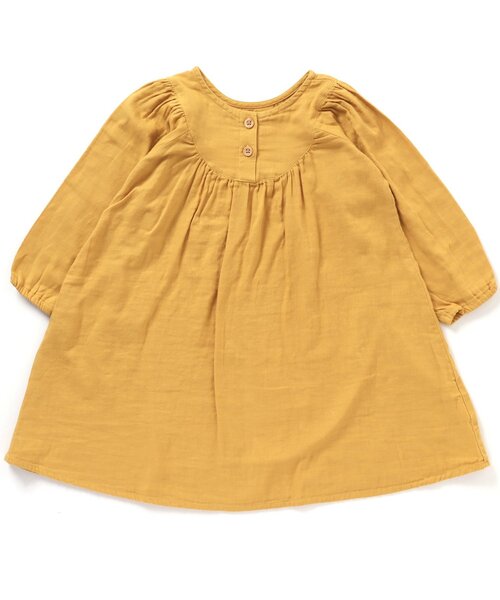 apres les cours(アプレレクール)の「WEB限定 ダブルガーゼ ワンピース_2way(ワンピース・キッズ・ローズ/その他3/ミント/イエロー・100/110/120/130/140/80/90)」の3枚目の写真