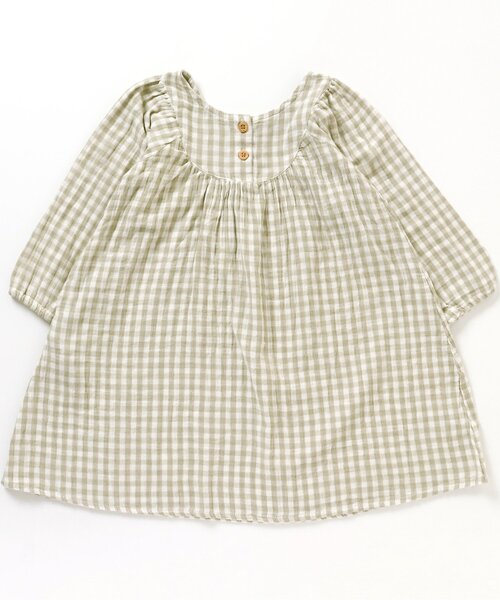 apres les cours(アプレレクール)の「WEB限定 ダブルガーゼ ワンピース_2way(ワンピース・キッズ・ローズ/その他3/ミント/イエロー・100/110/120/130/140/80/90)」の22枚目の写真