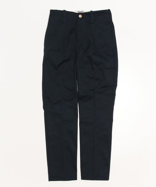 UNIVERSAL OVERALL（ユニバーサルオーバーオール）の「オフィサーパンツ 【OFFICER PANTS】（スラックス・レディース・ブラック/ベージュ/モカ/ネイビー・X-SMALL/SMALL/MEDIUM/LARGE）」の4枚目の写真