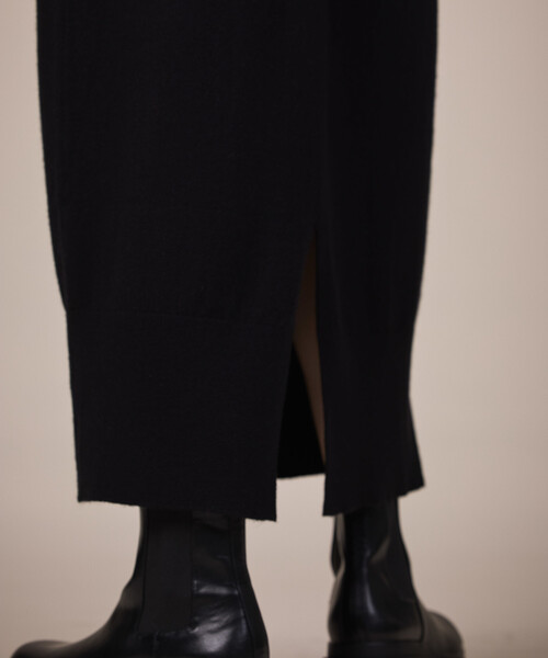 ReNorm（リノーム）の「ハイネックニットワンピース（ワンピース・レディース・モカ/ブラック/オフホワイト・S/M）」の22枚目の写真