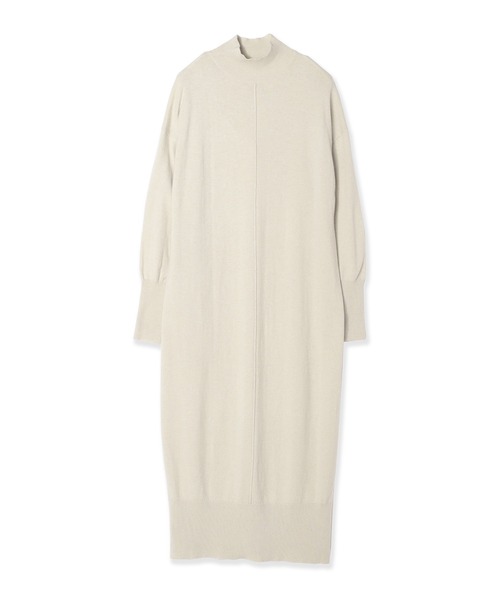 ReNorm（リノーム）の「ハイネックニットワンピース（ワンピース・レディース・モカ/ブラック/オフホワイト・S/M）」の21枚目の写真