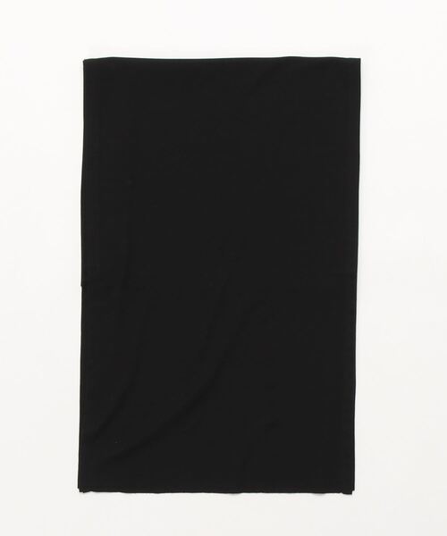 PORTER CLASSIC(ポータークラシック)の「【Porter Classic / ポータークラシック】SMOOTH STOLE (DIORAMA)(ストール/ショール・メンズ・ブラック/チャコールグレー・FREE)」の3枚目の写真