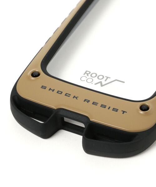 bpr BEAMS(ビーピーアール ビームス )の「ROOT CO. / GRAVITY Shock Resist Case +Hold. iPhone14 ケース(スマホケース/カバー・メンズ・オリーブ/ライトブラウン/ブラック・ONE SIZE)」の17枚目の写真