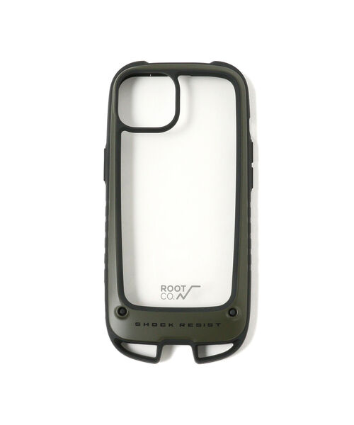 bpr BEAMS(ビーピーアール ビームス )の「ROOT CO. / GRAVITY Shock Resist Case +Hold. iPhone14 ケース(スマホケース/カバー・メンズ・オリーブ/ライトブラウン/ブラック・ONE SIZE)」の19枚目の写真
